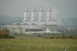 Deeside Power Station - a natural gas station in Wales, U.K. (Wikimedia Commons)